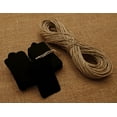 thumbnail image 1 of 100 Pcs Rectangular Shape Tag Bonbonniere Wedding Favor Hang Tags Gift With Free Natural Jute Twine - Colors Available, 1 of 7