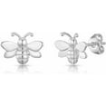 thumbnail image 5 of Minimalist Honeybee Small Stud Earrings for Women 925 Sterling Silver Bee Cartilage Tragus Earrings Studs Bumble Bee Earrings Simple Jewelry Gifts, 5 of 8