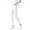 White, variant on Bixock Girls Leggings High Waist Yoga Pants with Pockets Kids Soild Color Soft Casual Pant Comfortable Workout Running Activewear Girls Clothings Size 5-6Years
