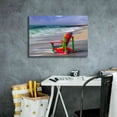 thumbnail image 4 of Epic Graffiti 'Rainbow Chair' by Mike Jones, Giclee Canvas Wall Art, 26"x18", 4 of 8