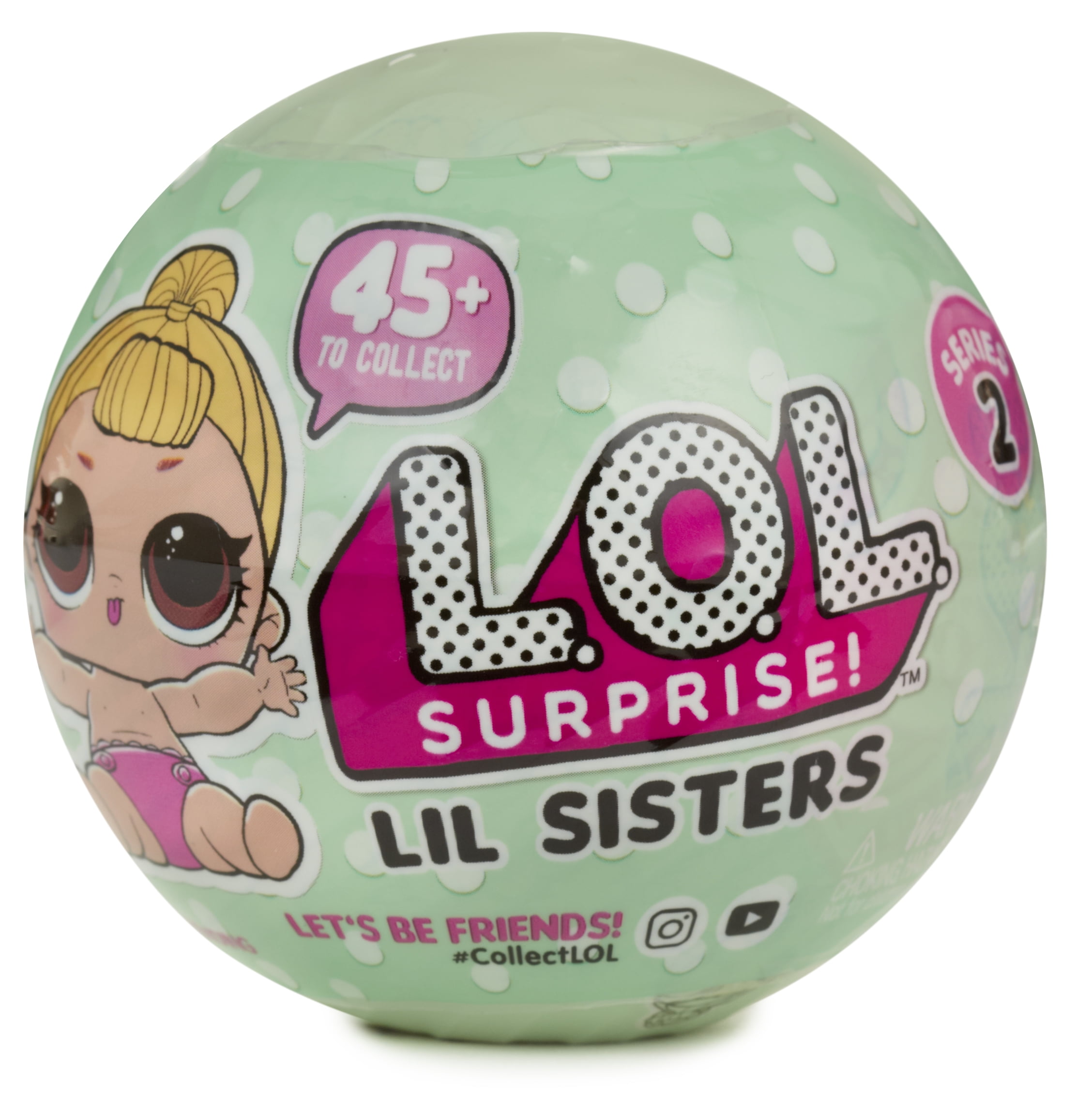 LOL Surprise Lil Sisters *5 Surprises in 1* New/Sealed/Authentic Series 4 Wave 2 