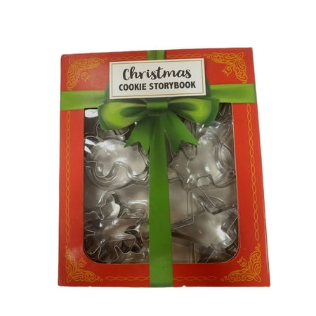 

Celebrate It Christmas Cookie Story Book 12 Cookie Cutters