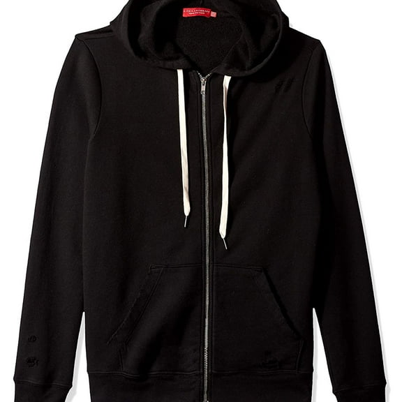 n:philanthropy Mens Hunter Hoodie Sweatshirt, Black, X-Large