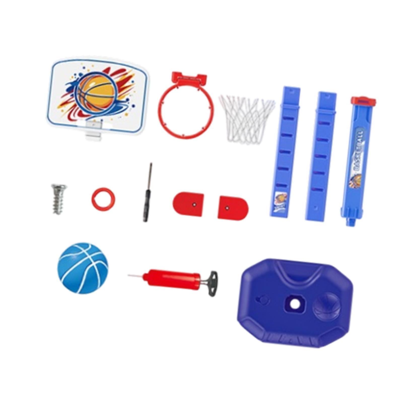 funtasica Children's Basketball Hoop, Basketball Stand, Outdoor Basketball Toys, Competition, Birthday Gifts, Basket, Goal, Indoor And Outdoor Sports Toys Blue