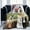 6 Photos Collage, variant on Custom Blanket with Photos Text, Personalized Blanket Customized Throw Blankets for Family Friend Father Mother Christmas Halloween Birthday Wedding Customized Gifts for Women Men 50"x40"