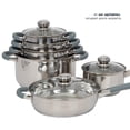 thumbnail image 4 of Bateria De Cocina 12 Piezas Acero con Triple Capa Induccion, 4 of 8