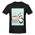 thumbnail image 4 of Bingfone Cute Panda Men'S Loose Fit Short-Sleeve Pocket T-Shirt, 4 of 7