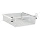 thumbnail image 4 of Cesta de almacenamiento invisible para debajo del cajón, caja de almacenamiento, accesorios de oficina, deslizante Blanco M, 4 of 9