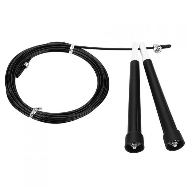 Cuerda para saltar de velocidad de 3m, Cable de acero ajustable, cuerda para saltar para entrenamiento físico