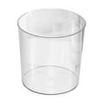 thumbnail image 2 of Vxdvou Desktop Clear Trash Can, Compact Plastic Trash Bin for Office, Dresser, Study Table, and Bedroom, Versatile Lid Design, Sturdy Build for Easy Waste Management and Cleaning, 2 of 7