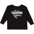 thumbnail image 3 of Inktastic Breast Cancer Awareness My Grandma is a Fighter Boys or Girls Long Sleeve Toddler T-Shirt, 3 of 5
