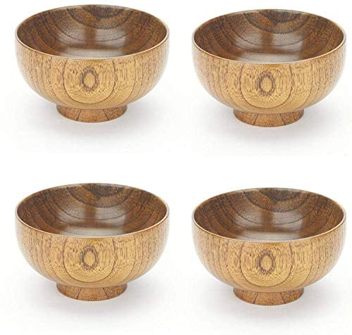 JapanBargain Brand Set of 2 Japanese Rice Bowls with Lid