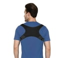 thumbnail image 4 of Shoulder Support for Correct Posture, Posture Corrector Under Clothing, Breathable Fabric for Spinal Support, Enhances Work Efficiency, Back Straightening Brace (L), 4 of 4