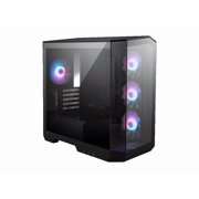 حافظة كمبيوتر MSI PANO M100R PZ Micro-ATX، أسود