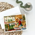 thumbnail image 2 of Chow Chow Christmas Cookies Greeting Cards Pack of 8 7 in x 5 in, 2 of 3
