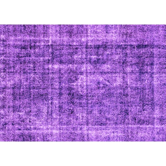 Ahgly Company Indoor Rectangle Persian Purple Bohemian Area Rugs, 5' x 7'
