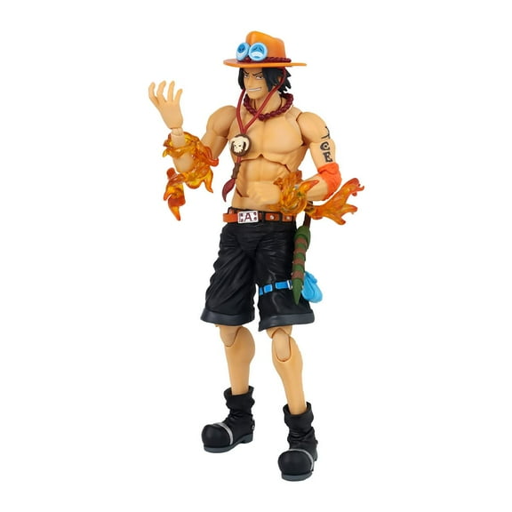 Variable Action Portgas D Ace Approx. 7.1 inches (180 mm), PVC Pre-painted Action Figure