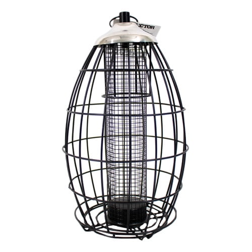 Squirrel Resistant Durable Steel Wild Birdfeeder with 2lbs seed capacity by Heath Outdoor