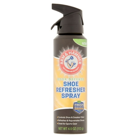 Arm & Hammer Odor Defense Shoe Refresher Spray 4.0 oz - Walmart.com