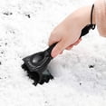 thumbnail image 4 of Glass Defrosting Ice Deicing Brush Car Vehicle Snow Removal Shovel Sweeper Auto Vehicle Truck Window Windscreen Cleaner Tool (2 Pack), 4 of 7
