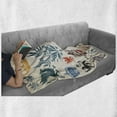 thumbnail image 6 of Medieval Soft Flannel Fleece Throw Blanket, Medieval Renaissances Retro Style Baroque Classical Illustration Art Print, Cozy Plush for Indoor and Outdoor Use, 60" x 80", Multicolor, by Ambesonne, 6 of 6