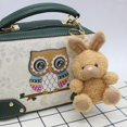 thumbnail image 1 of Llavero con forma de oso de peluche rizado de dibujos animados, colgante para bolso, carcasa creativa para teléfono móvil, accesorios de joyería, muñeca, 1 of 6