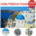 thumbnail image 2 of MeetYTOYS 500 Piece Jigsaw Puzzles for Adults Teens, Christmas Birthday Gift Party Supplies Game Nights(Natural Landscape, Mountains, Villages), 2 of 3