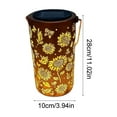 thumbnail image 4 of Solar Lanterns, Outdoor Hanging Lantern Lights with Hollowed-Out Metal Design, LED Decorative Garden Light for Patio, Weather-Resistant & Energy-Efficient Solar Powered Lanterns, 4 of 7