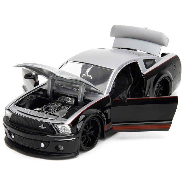 スポーツトイ・アクショントイ BIGTIME MUSCLE 2008 Ford Shelby GT500KR JADA BIGTIME MUSCLE BTM 2008 FORD SHELBY GT-500KR RED
