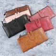 thumbnail image 4 of Women Leather Wallets, Holder Ladies Purse with Zipper Pocket, 4 of 7