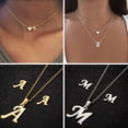 thumbnail image 2 of SMJEL AZ Alfabeto Collar Pequeño Corazón Inicial Collar para Mujeres Niñas Niños Personalizar Joyería 26 Letra Collier Pendientes Tan Jianjun unisex, 2 of 2