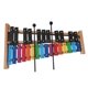 thumbnail image 5 of Xilófono de 27 notas de tamaño completo Glockenspiel fácil de tocar profesional con baquetas para fiestas, enseñanza, conciertos, principiantes y, 5 of 9