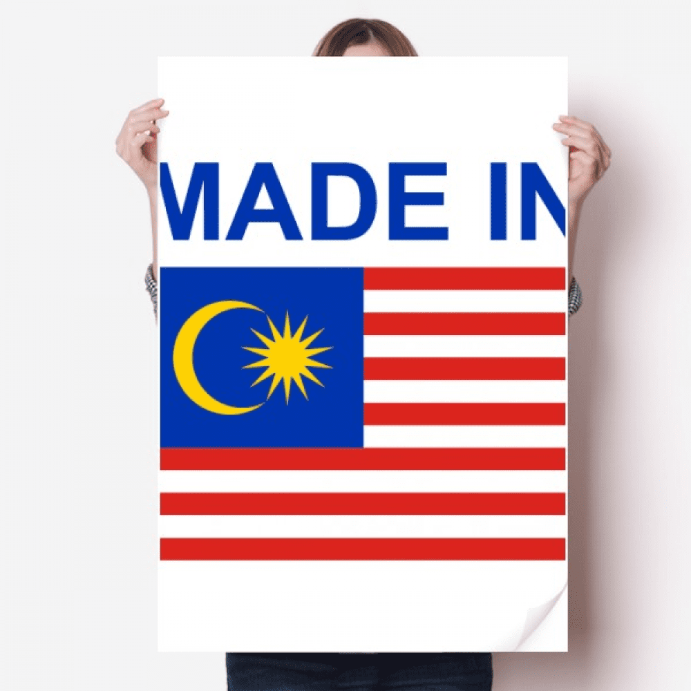 Malaysia Country Love Sticker Decoration Poster Playbill Wallpaper
