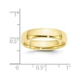 thumbnail image 4 of Primal Gold 10 Karat Yellow Gold 5mm Lightweight Comfort Fit Band Size 8.5, 4 of 5