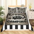 thumbnail image 2 of Maxcorners Housse de Couette Remorque de Camping pour Décoration Rv, Arbre Naturel de Camping-Car, 2 of 3