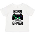 thumbnail image 3 of Inktastic Born to Be a Gamer with Controller Boys or Girls Toddler T-Shirt, 3 of 5