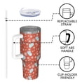 thumbnail image 4 of Christmas 40oz Tumbler– Stainless Steel Insulated Tumbler with Handle and Straw, Large Capacity Travel Cup for Hot & Cold Drinks, 4 of 7