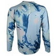 thumbnail image 2 of Huk Men's Tie Dye Lava Shirt Seafoam XX Large, 2 of 2