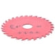 thumbnail image 3 of Hoja de sierra circular de carburo rojo de 4 pulgadas y 30 dientes, herramienta para máquina cortadora de carpintería, 3 of 8