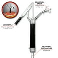 thumbnail image 2 of Performance Tool W54267 Lever-Action Professional Barrel Pump, Brass Fittings, Floating Piston Design, Black, 2 of 7