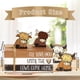 thumbnail image 2 of Bandeja escalonada decorativa para libros de madera de vaca de Whaline Highland, 2 of 7