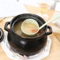 thumbnail image 4 of Langgg 2 in 1 Soup Spoon Long Handle Home Strainer Cooking Colander Kitchen Scoop Plastic Ladle Tableware, 4 of 8