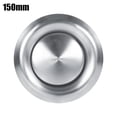 thumbnail image 1 of Bgsha Grille d'Aération Réglable en Acier Inoxydable, Couvercle Rond pour Évent d'Évacuation, Ventilation, Chauffage, Refroidissement et Air, Port d'Échange d'Air Frais, 1 of 10