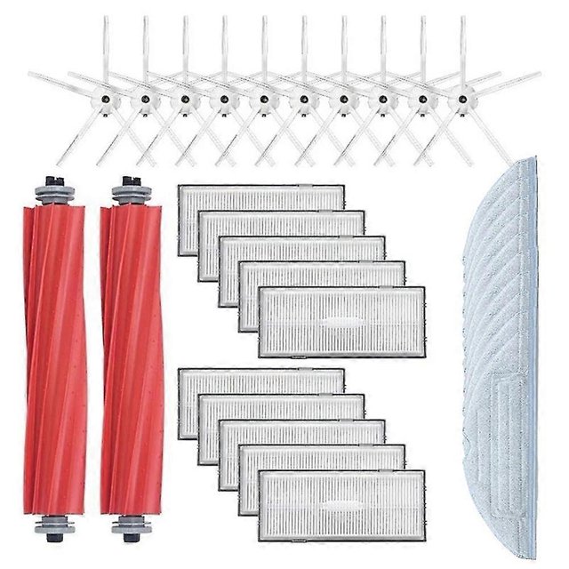 For S7 T7 T7S Plus HEPA Filter Detachable Rubber Main Brush Mop Cloth Pads Side Brush Vacuum Cleane