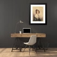 thumbnail image 4 of Savinien Edme Dubourjal 19x24 Black Modern Framed Museum Art Print Titled - Anne Charlotte Lynch (Later Mrs. Vincenzo Botta) (ca. 1847), 4 of 5
