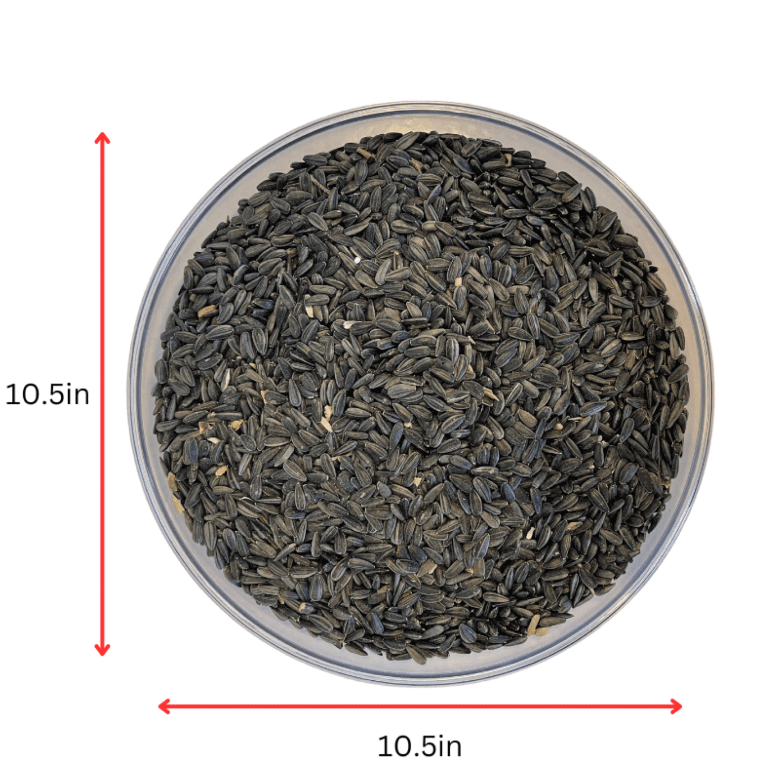 Backyard Essentials Bird Seed Tray, Compatible with BE Tube Feeders, Plastic