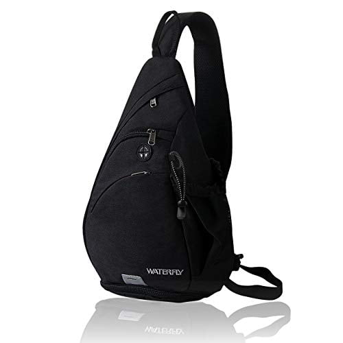 Waterfly Sling Backpack Sling Bag Crossbody Daypack Casual 