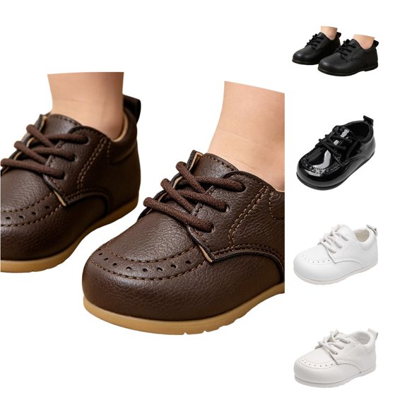 RMGVDSD Infant Baby Casual Sneakers Lightweight Fashion Flat Soled Shoes Non-Slip Autumn Sneakers Newborn First Walking Shoes