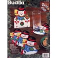 thumbnail image 1 of Bucilla "Snowman Coasters" Plastic Canvas Kit 61186, 1 of 3