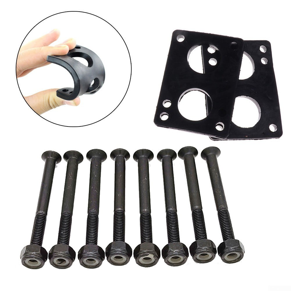 Bolts Screws Spacers Double For Skateboard Longboard Gasket Pads Riser 